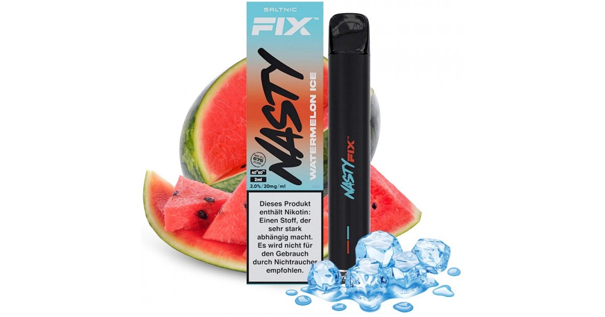 Nasty Fix Watermelon Ice (675 bouffées)