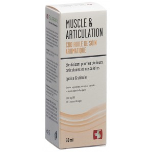 Supair Huile aromatique CBD pour les muscles et les articulations (50ml)