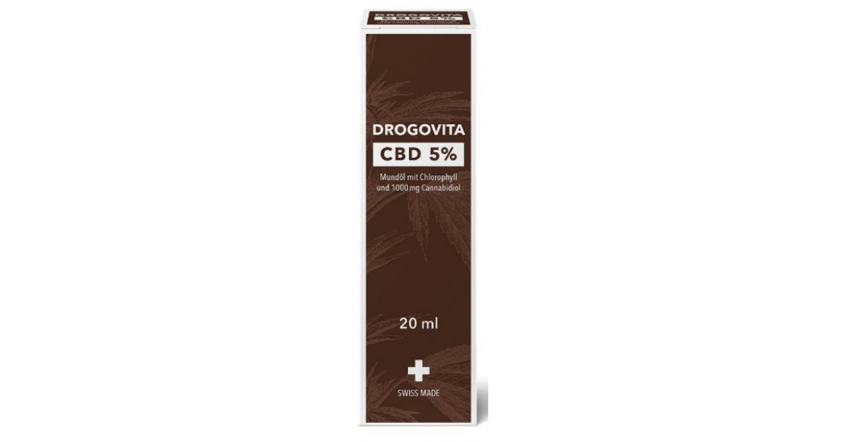 Drogovita CBD Mouth Oil 5% (20ml)