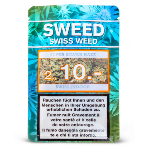 Sweed CBD Cannabis - Super Silver Haze (boutures de fleurs)