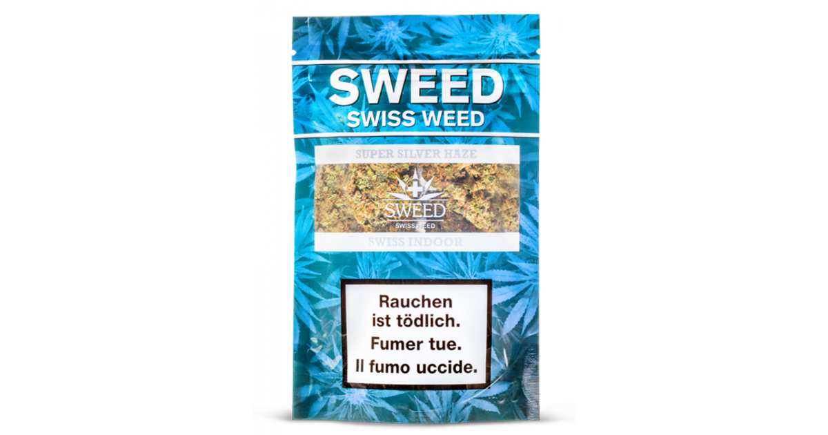 Sweed CBD-Cannabis – Super Silver Haze (10g)