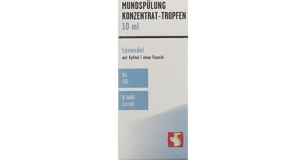 Supair Mundspülung Konzentrat CBD 5% 1661 Lavendel (10ml)