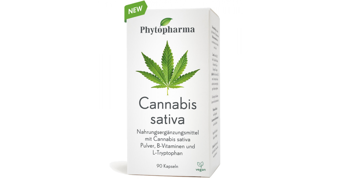 Phytopharma Cannabis sativa Kapseln (90 Stk)