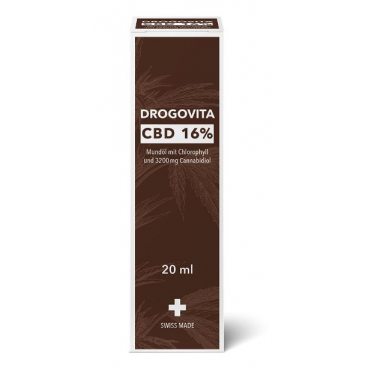 DrogoVita CBD Mouth Oil 16% (20ml)