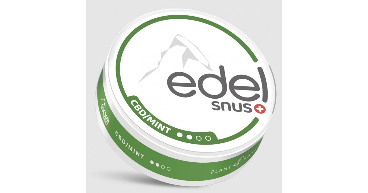Edelweiss Snus CBD Mint (10g)