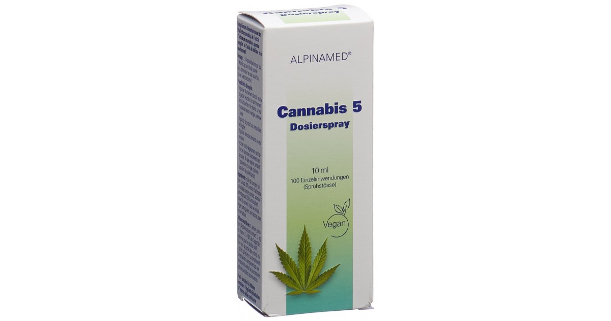Alpinamed Cannabis 5 spray doseur (10ml) 