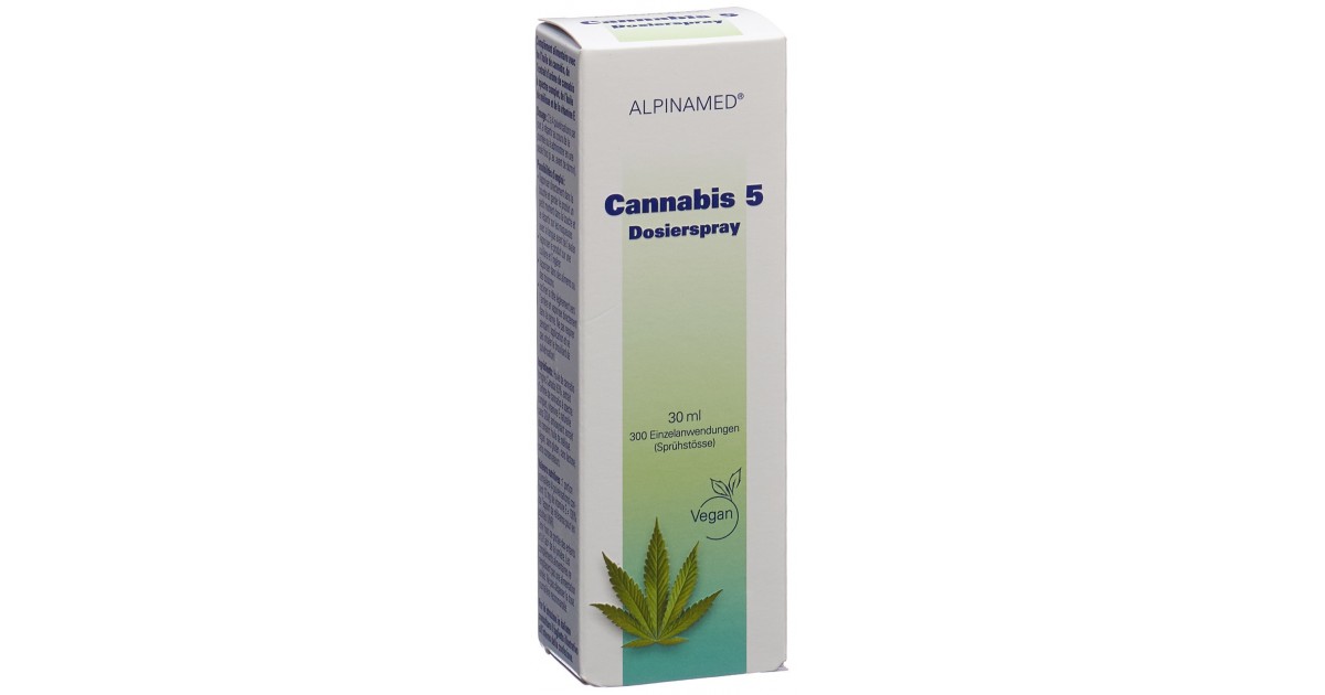Alpinamed Cannabis 5 Dosage Spray (30ml)