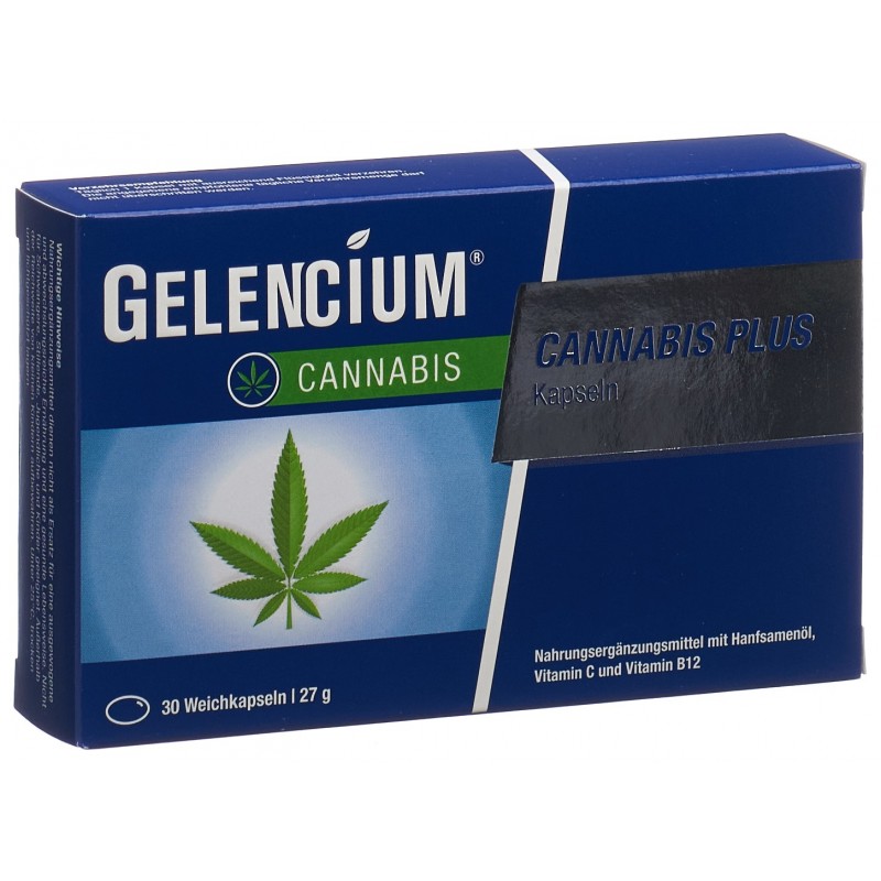 GELENCIUM Cannabis Plus Kapseln Blister (30 Tabletten)