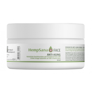 Hempsana Crème anti-âge CBD pour le visage (50ml) 