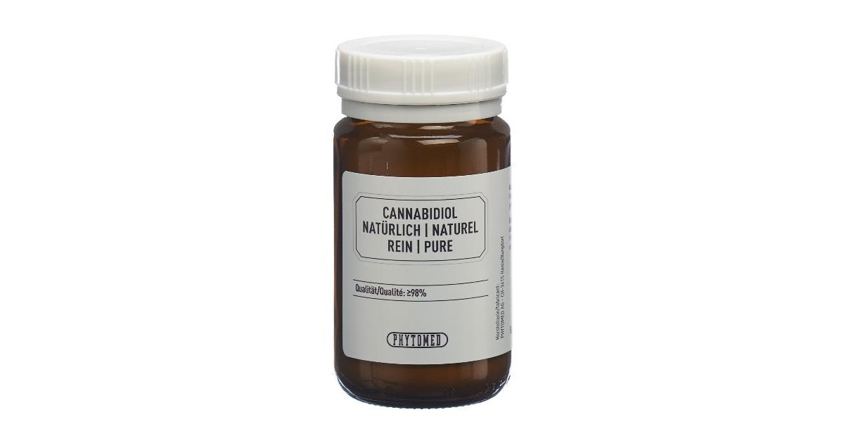 Phytomed Cannabidiol naturellement pur ≥98% (50g) 