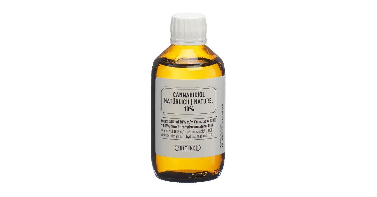 Phytomed Cannabidiol CBD naturel 10% (250ml) 