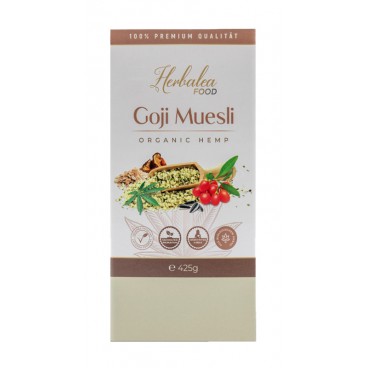 Herbalea Muesli di canapa e goji biologico (425 g)