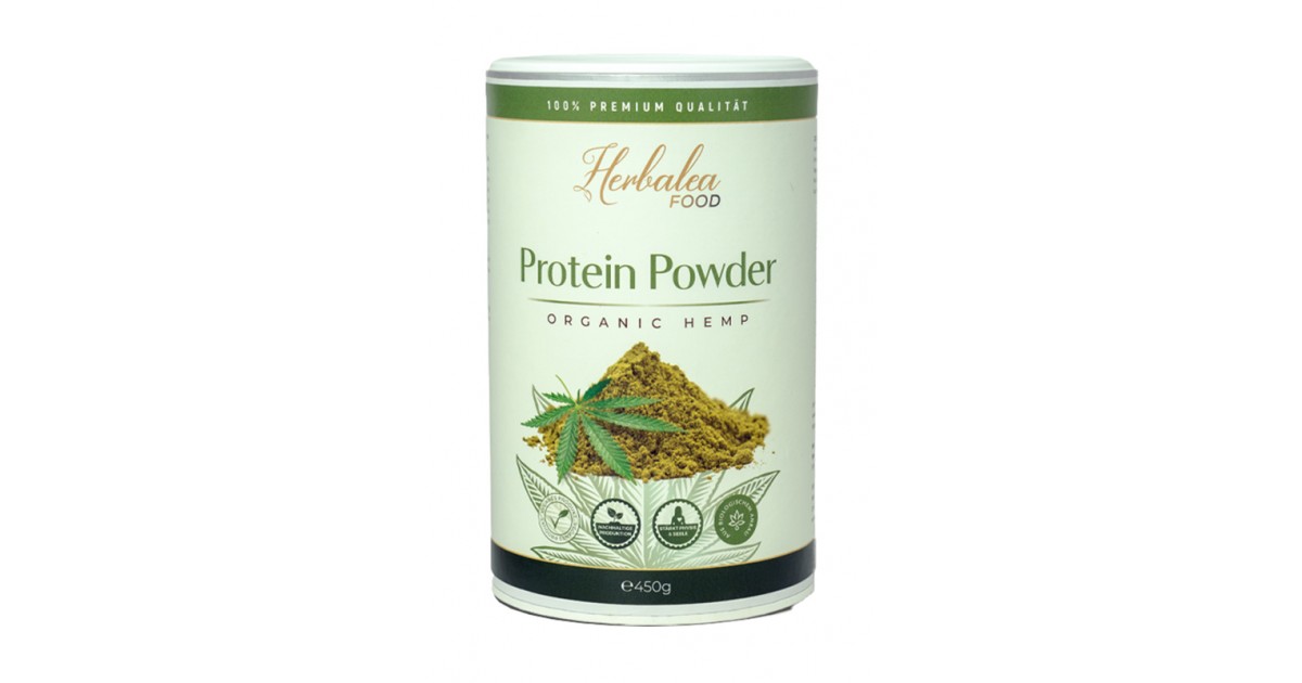 Herbalea Proteine di canapa biologiche (450 g)