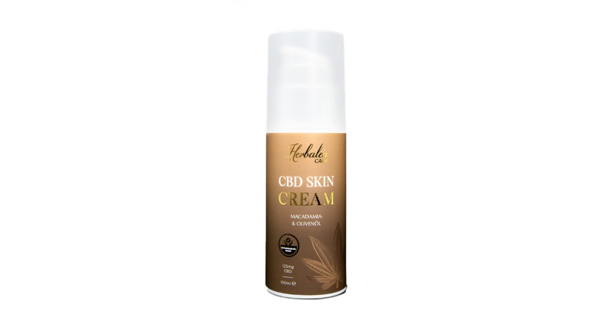 Herbalea CBD Skin Cream Macadamia- & Olivenöl (100ml)