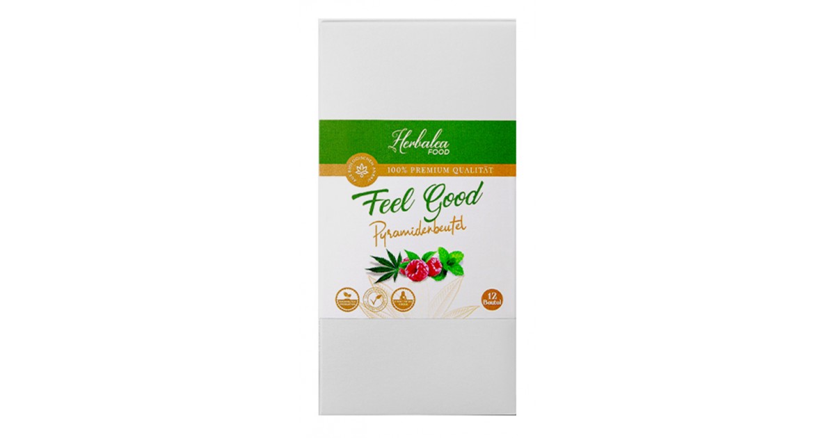 Herbalea Feel Good Bio-Hanftee (12 Beutel)