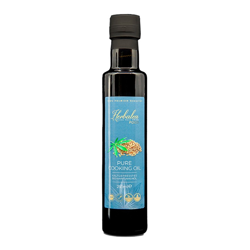 Herbalea Pure Organic Hemp Cooking Oil (250ml)