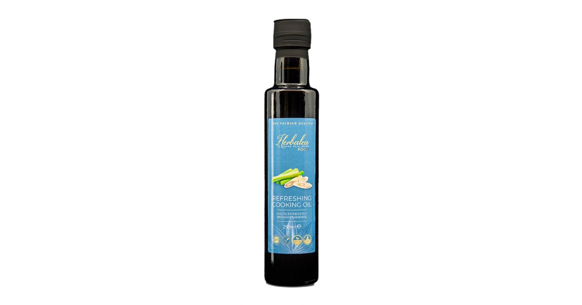 Herbalea Refreshing Bio-Hanfkochöl Zitronengras (250ml)