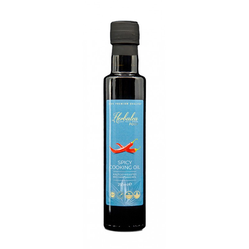 Herbalea Olio di canapa biologico piccante (250 ml)