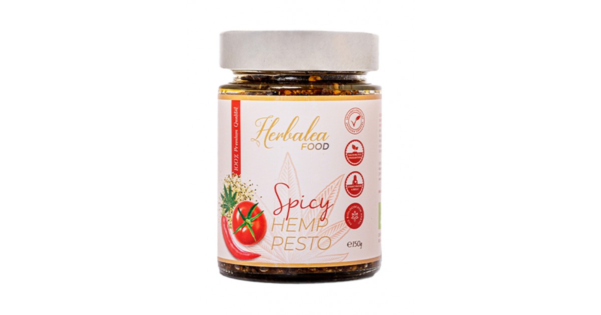Herbalea Spicy pesto de chanvre bio (150g) 