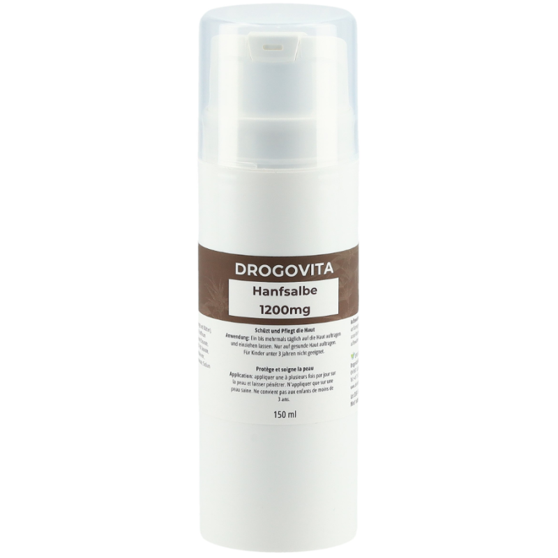 Buy DrogoVita Hemp ointment 1200 mg (150ml) | CBD-Balance